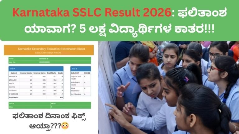 Karnataka SSLC Result 2026